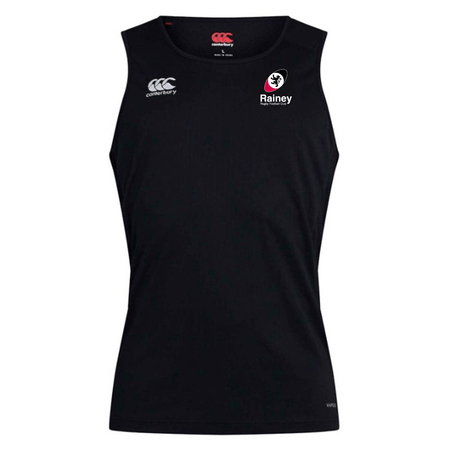 Rainey Rugby Club - Club Dry Singlet - Black - Canterbury - Stash Shop