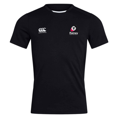 Rainey Rugby Club - Club Dry Tee - Black - Canterbury - Stash Shop