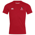 Rainey Rugby Club - Club Dry Tee - Red - Canterbury - Stash Shop