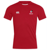 Rainey Rugby Club - Club Dry Tee - Red - Canterbury - Stash Shop