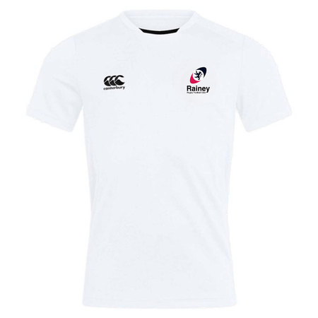 Rainey Rugby Club - Club Dry Tee - White - Canterbury - Stash Shop