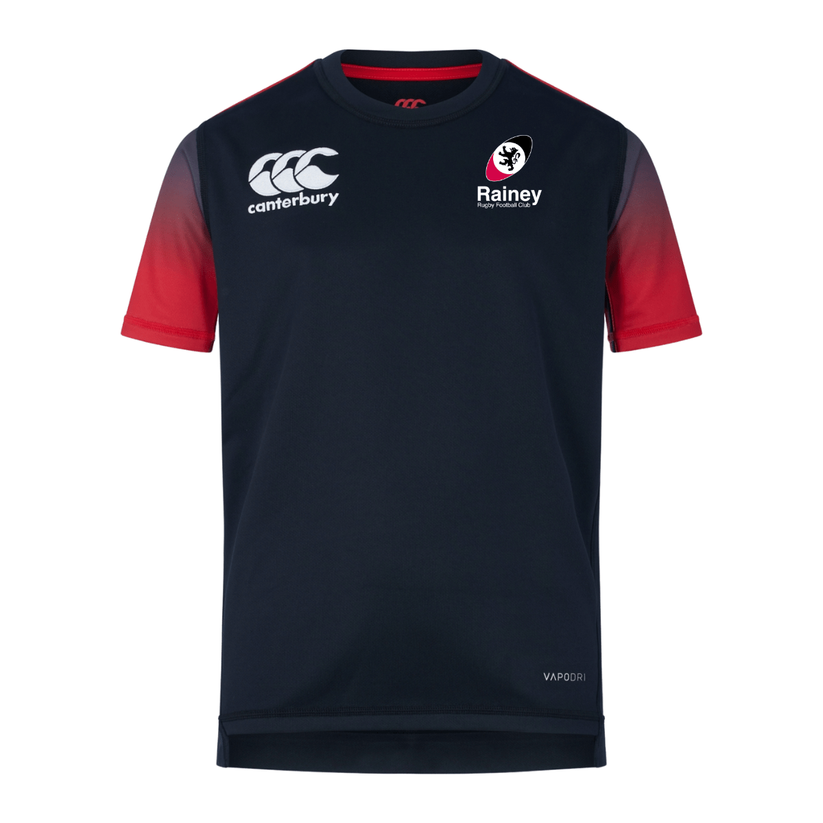 Rainey Rugby Club - Club Training Jersey - Black / Red - Canterbury - Stash Shop