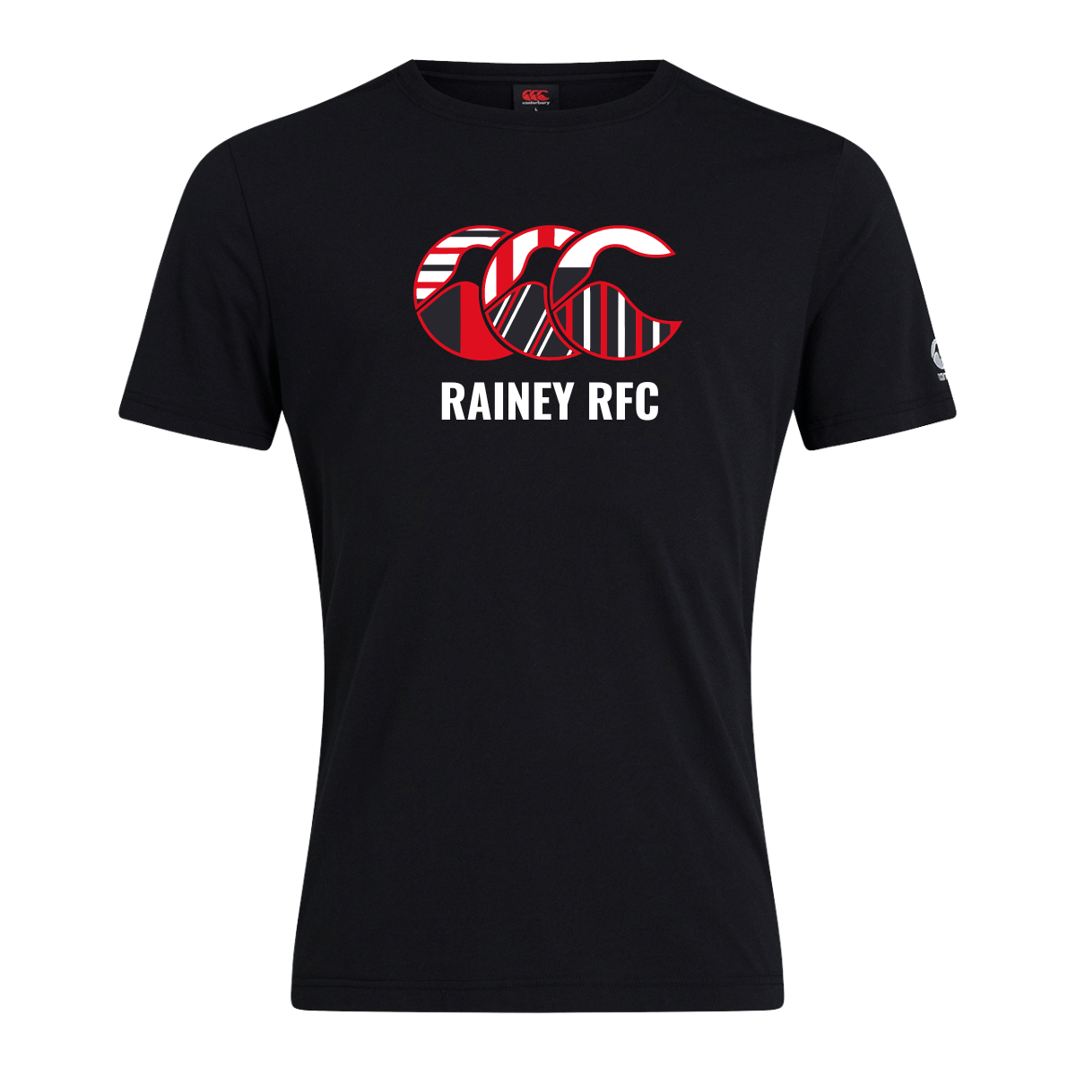 Rainey Rugby Club - Uglies Tee - Black - Canterbury - Stash Shop