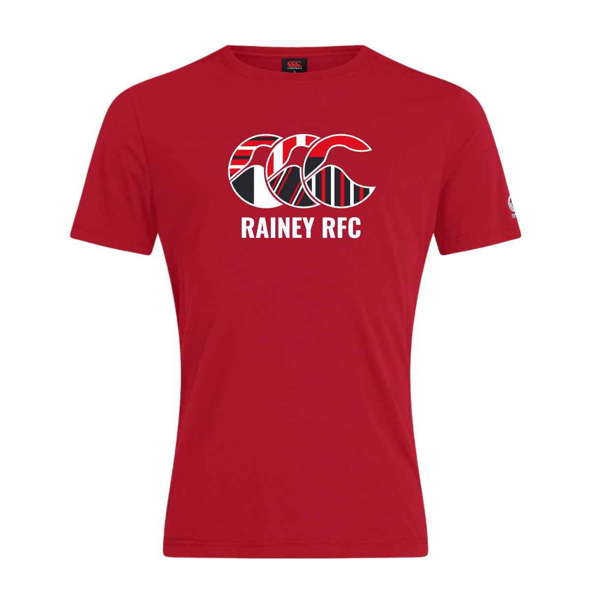 Rainey Rugby Club - Uglies Tee - Red - Canterbury - Stash Shop