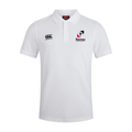 Rainey Rugby Club - Waimak Poloshirt - White - Canterbury - Stash Shop