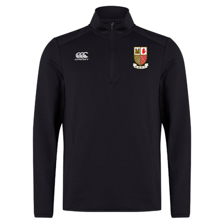 Randalstown Rugby Club - Club 1/4 Zip Midlayer - Black - Canterbury - Stash Shop