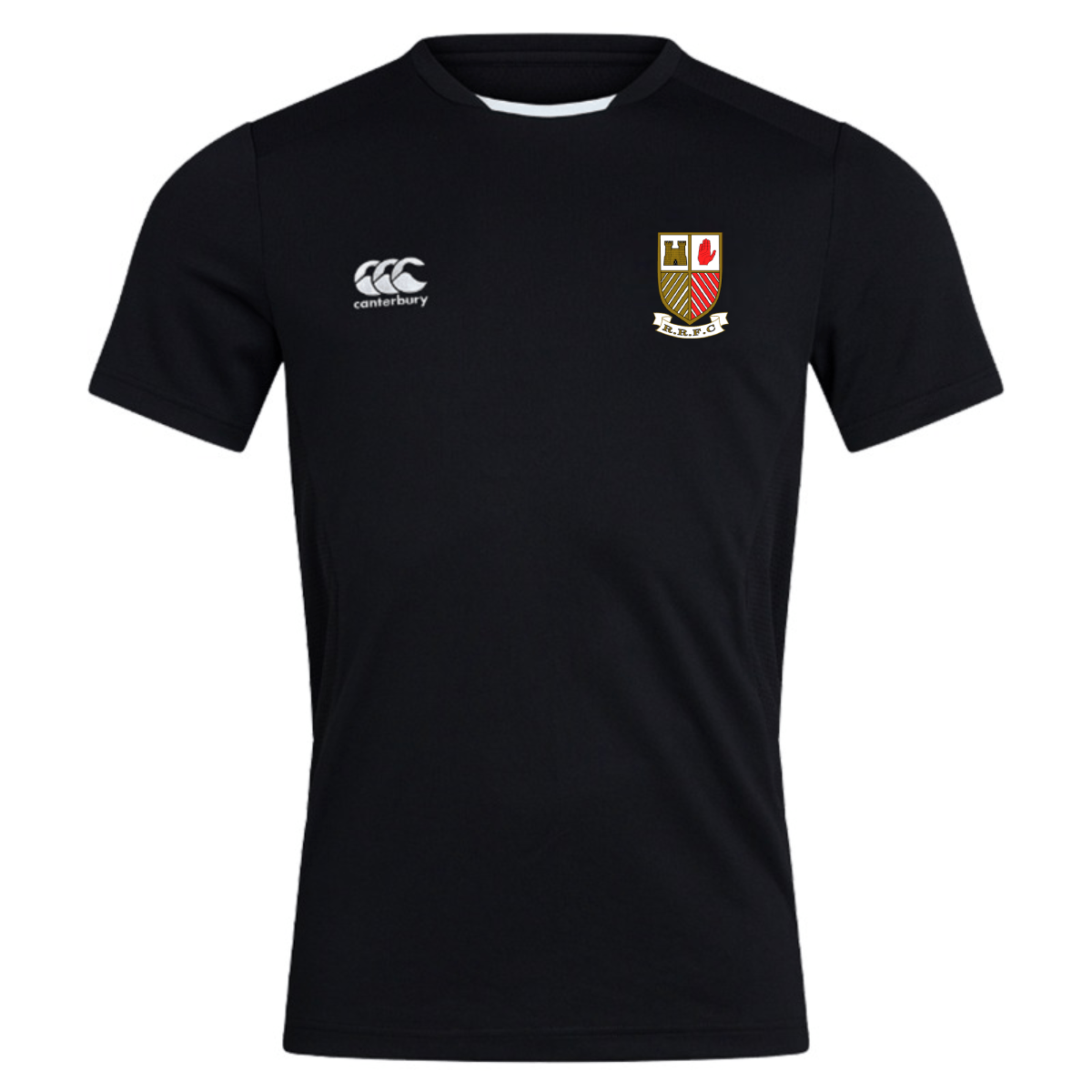 Randalstown Rugby Club - Club Dry Tee - Black - Canterbury - Stash Shop