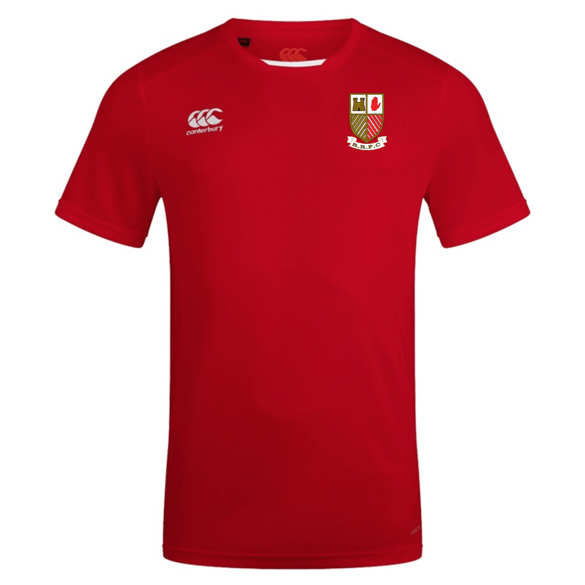 Randalstown Rugby Club - Club Dry Tee - Red - Canterbury - Stash Shop