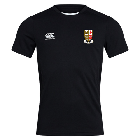 Randalstown Rugby Club - Junior - Club Dry Tee - Black - Canterbury - Stash Shop