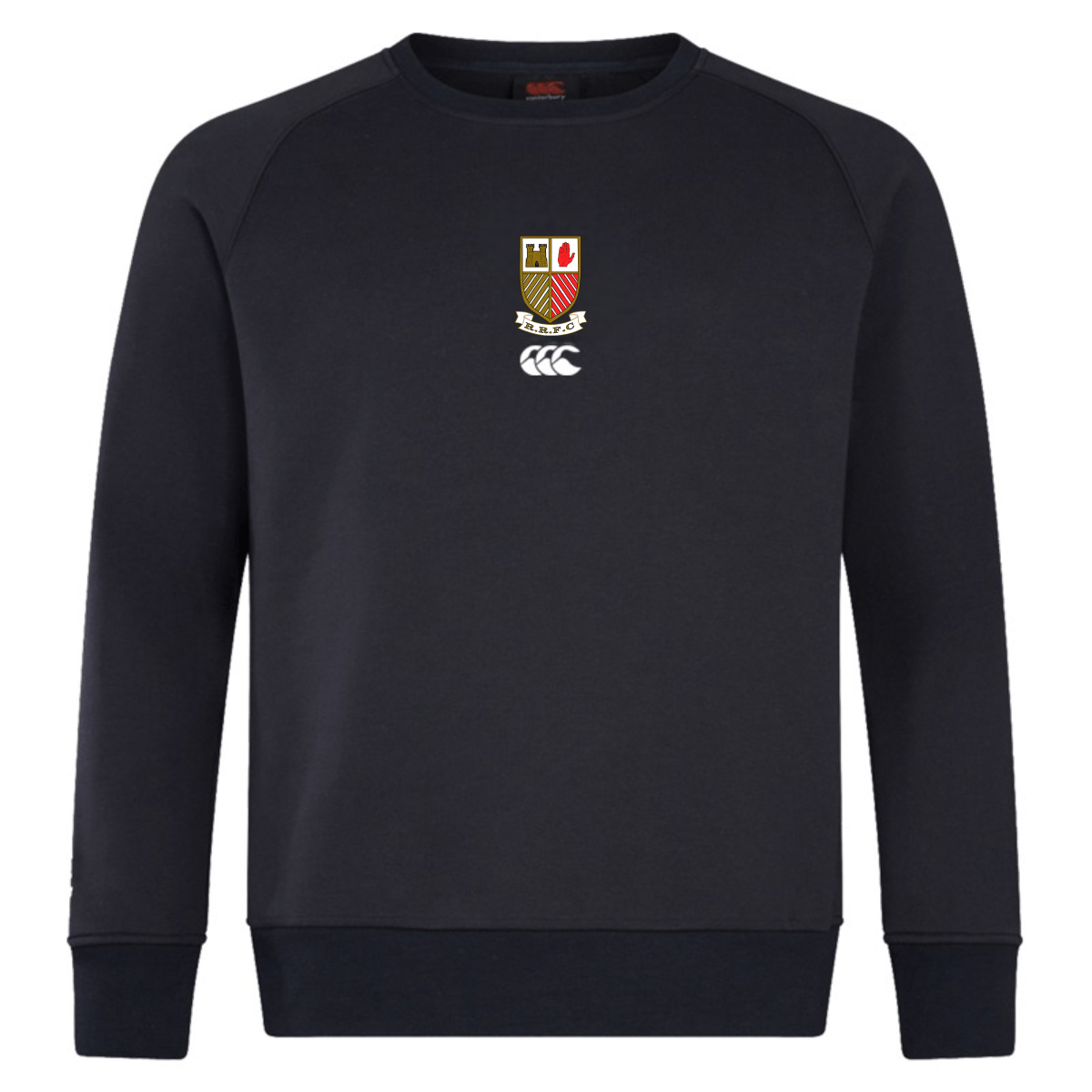 Randalstown Rugby Club - Ladies Club Crew - Black - Canterbury - Stash Shop