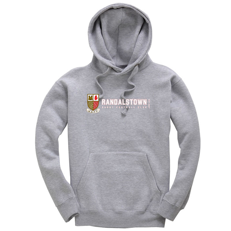 Randalstown Rugby Club - Retro Hoodie - Grey - Stash Inc. - Stash Shop