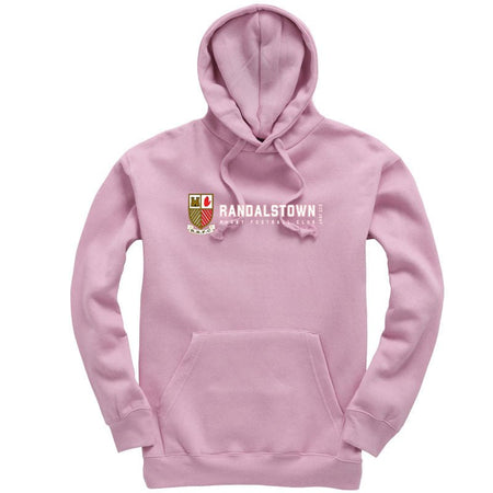 Randalstown Rugby Club - Retro Hoodie - Pink - Stash Inc. - Stash Shop
