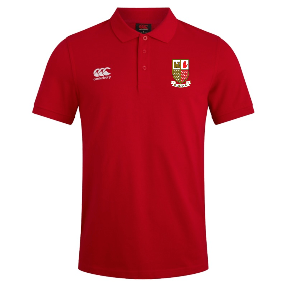 Randalstown Rugby Club - Waimak Polo - Red - Canterbury - Stash Shop