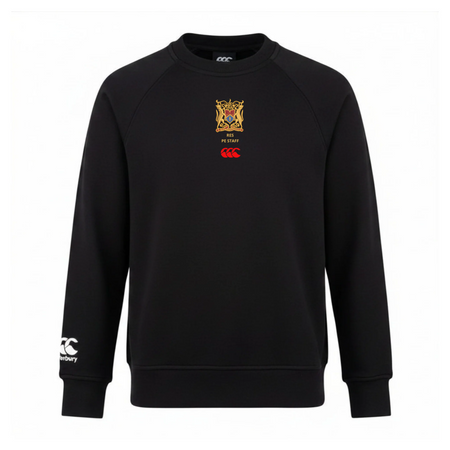 RES PE Staff - Club Crew Sweatshirt - Black