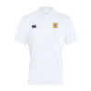 RES PE Staff - Club Dry Polo - White