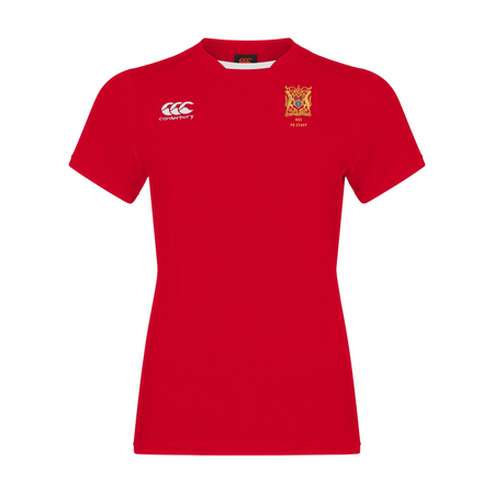 RES PE Staff - Club Dry Tee - Ladies - Red