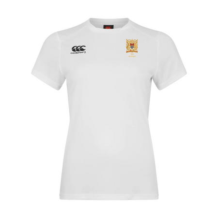 RES PE Staff - Club Dry Tee - Ladies - White