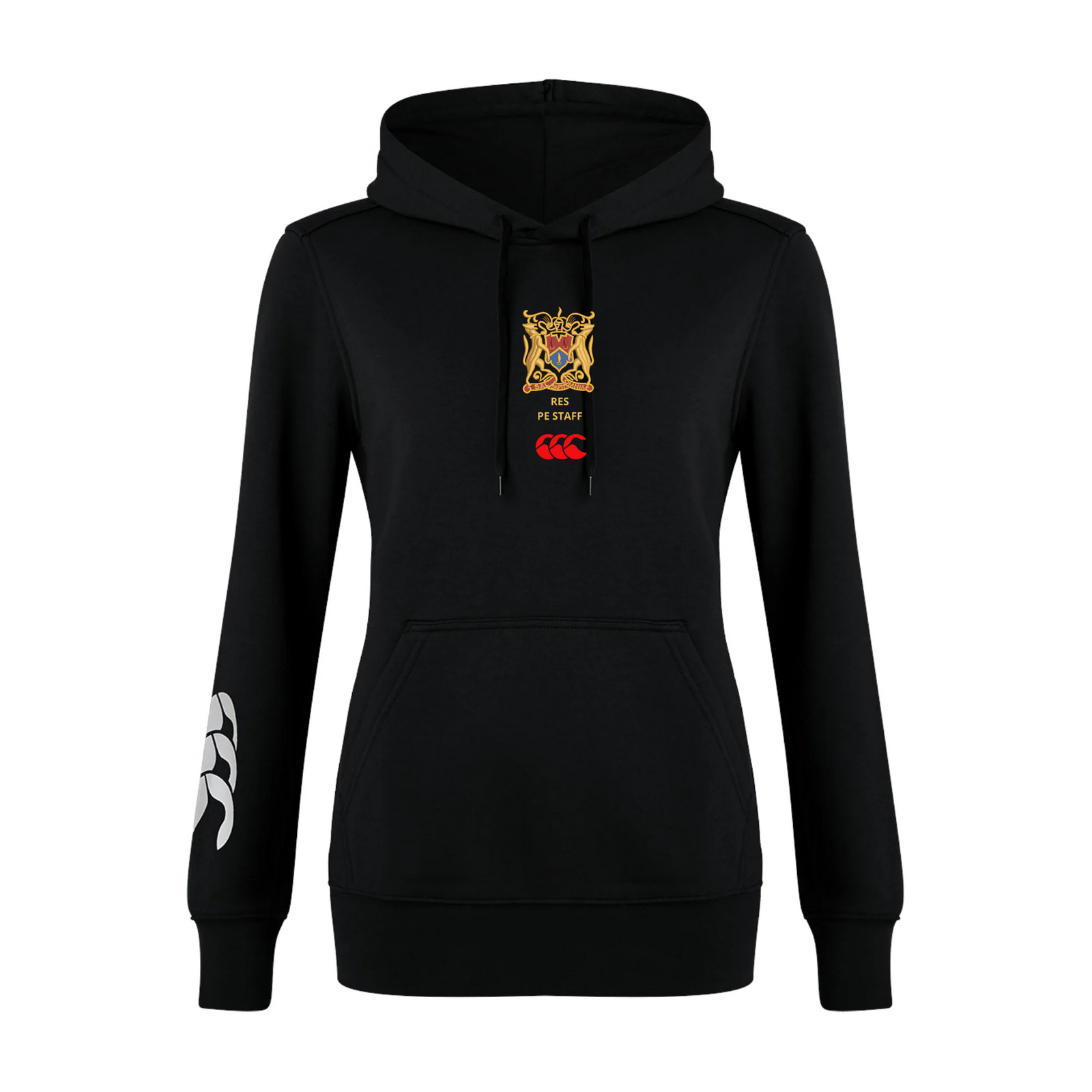 RES PE Staff - Club Hoody - Ladies - Black