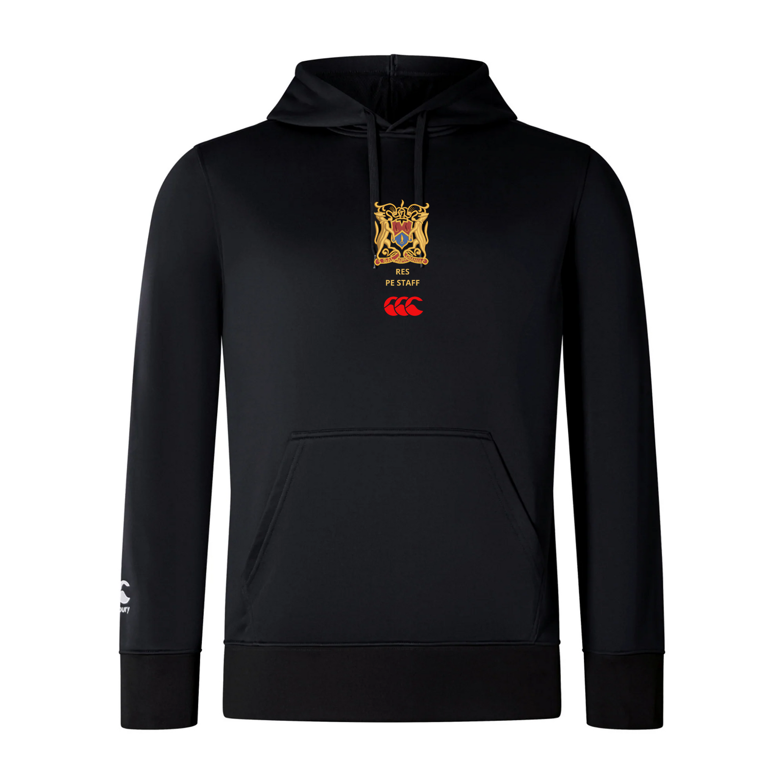 RES PE Staff - Club Lightweight Hoodie - Black