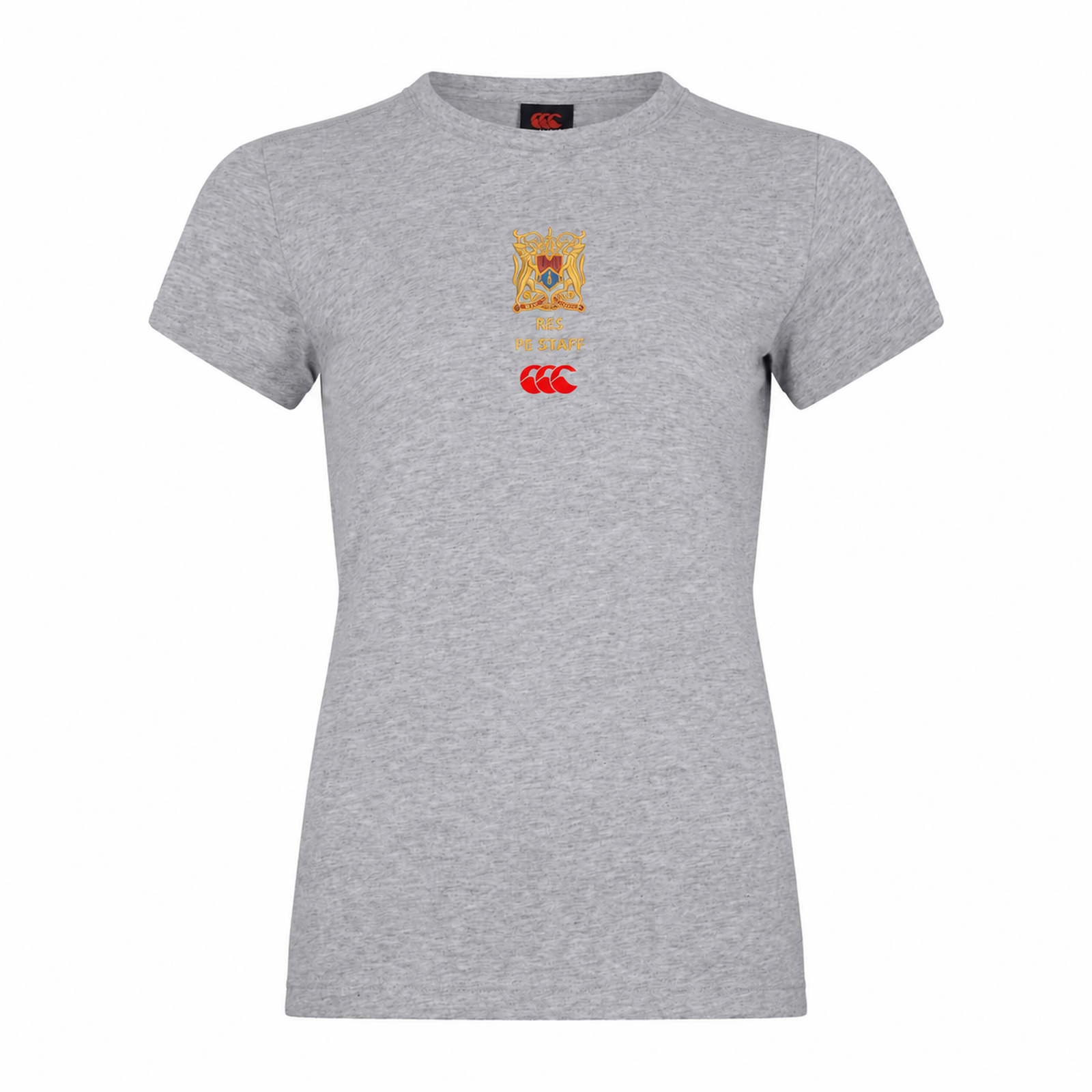 RES PE Staff - Club Plain Tee - Ladies - Grey