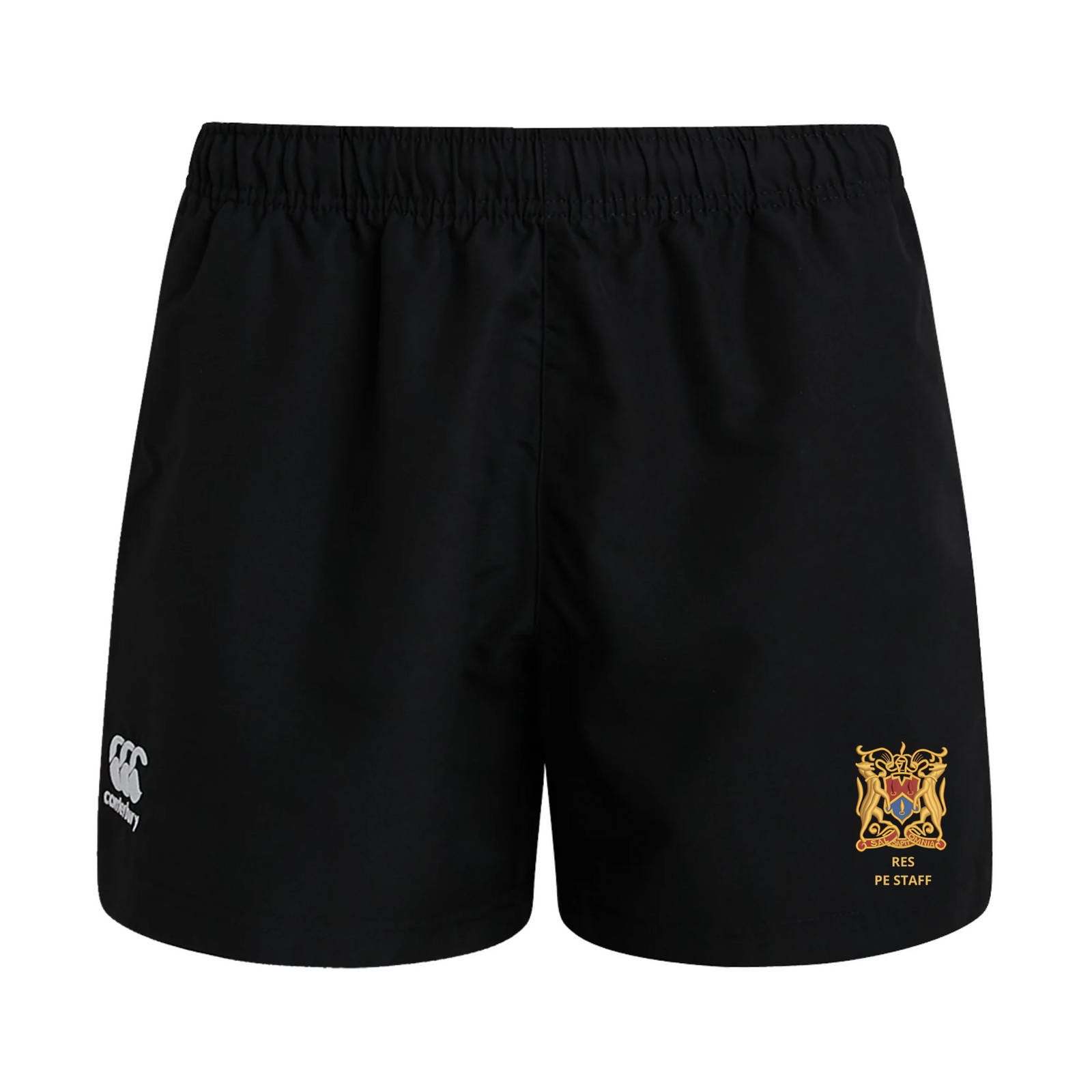 RES PE Staff - Club Short - Ladies - Black