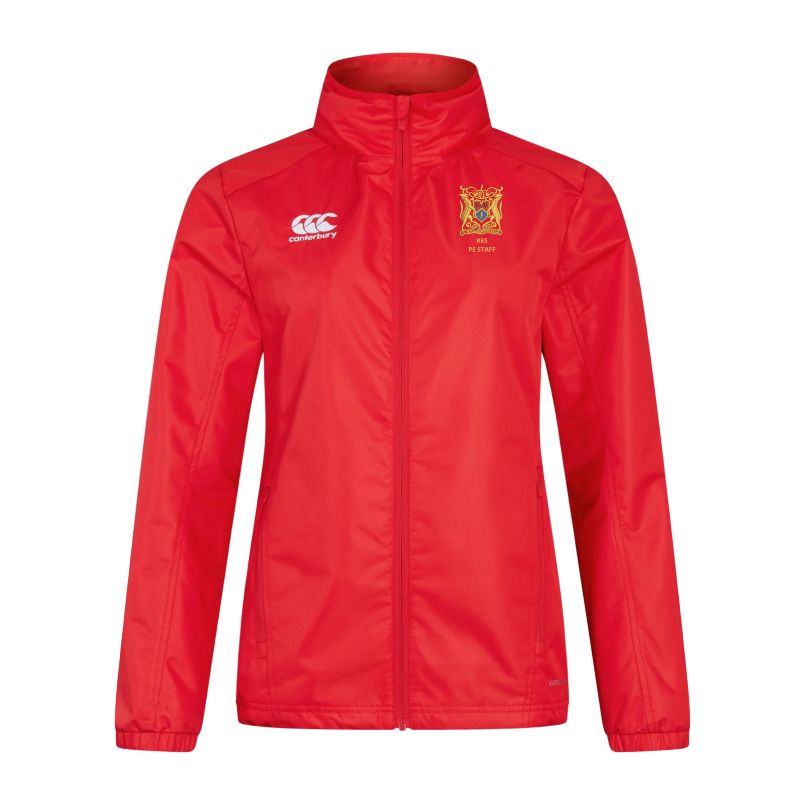 RES PE Staff - Club Vaposhield Full Zip Rain Jacket - Ladies - Red