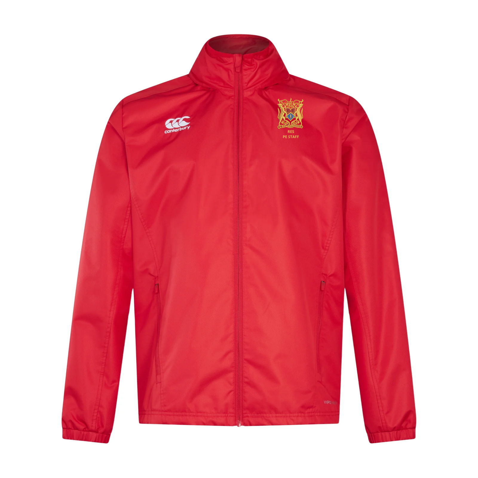 RES PE Staff - Club Vaposhield Full Zip Rain Jacket - Red