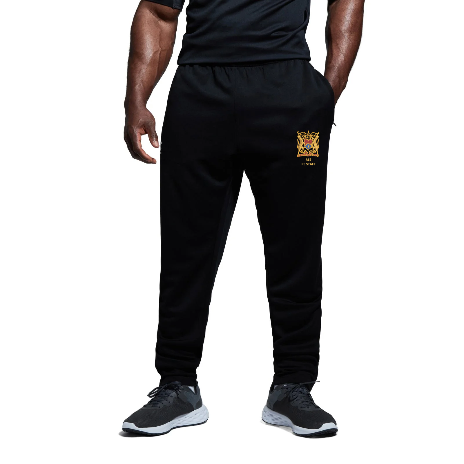 RES PE Staff - Stretch Tapered Pant - Black