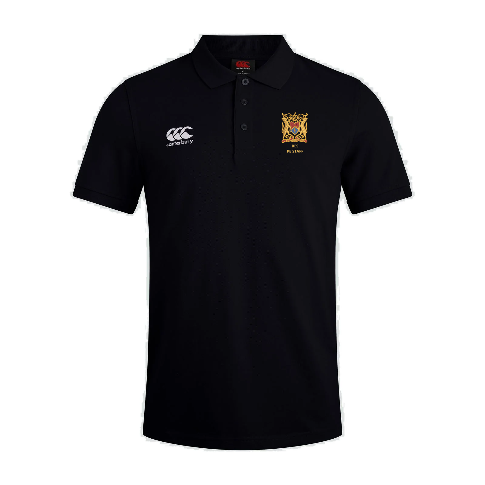 RES PE Staff - Waimak Polo Shirt - Black