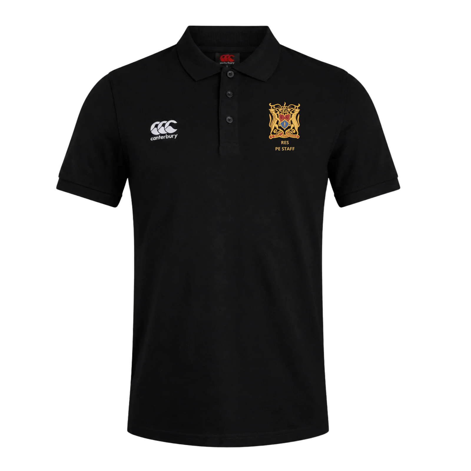 RES PE Staff - Waimak Polo Shirt - Ladies - Black