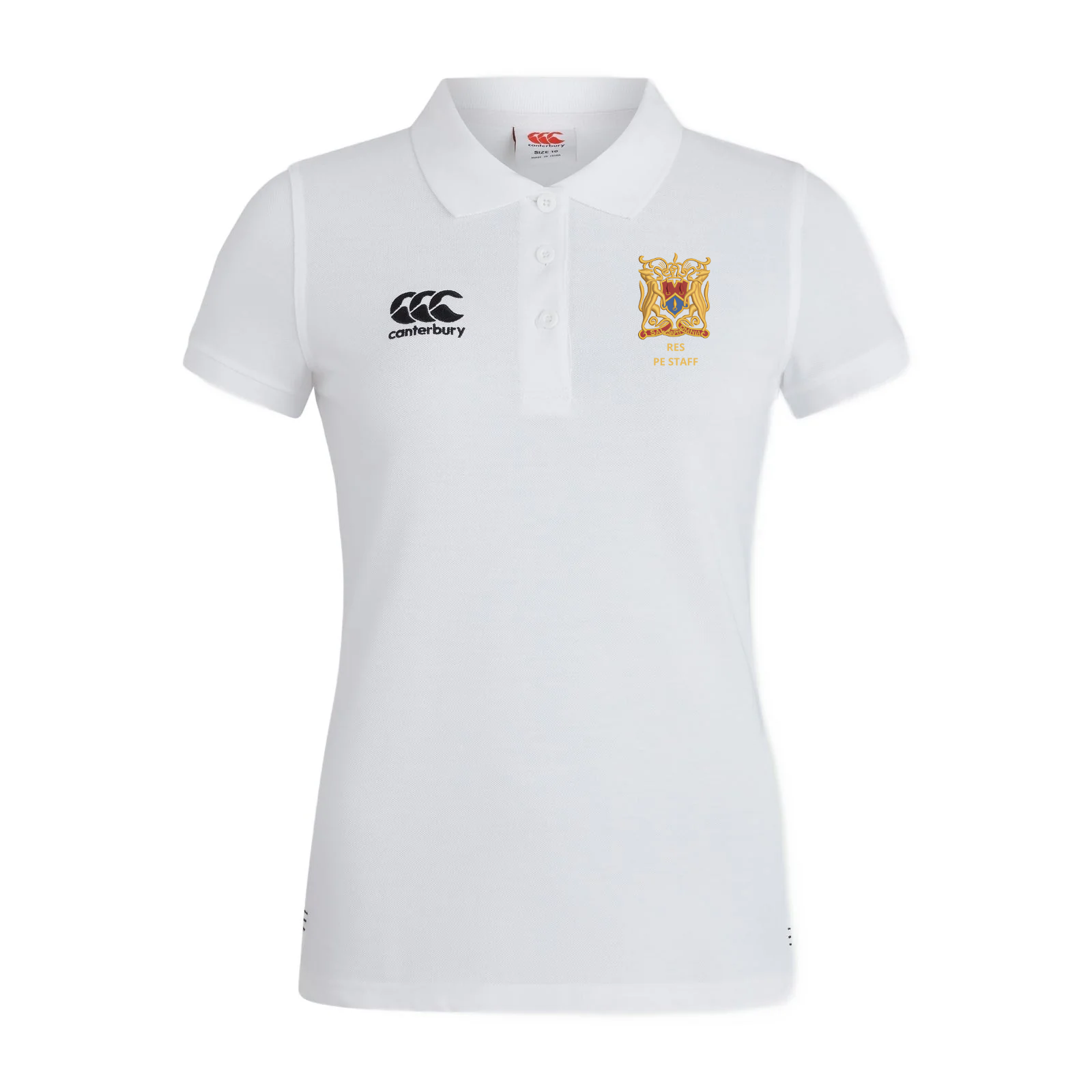 RES PE Staff - Waimak Polo Shirt - Ladies - White