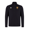 RES PE Staff - Club 1/4 Zip Mid Layer Training Top - Black -Canterbury- Stash Shop