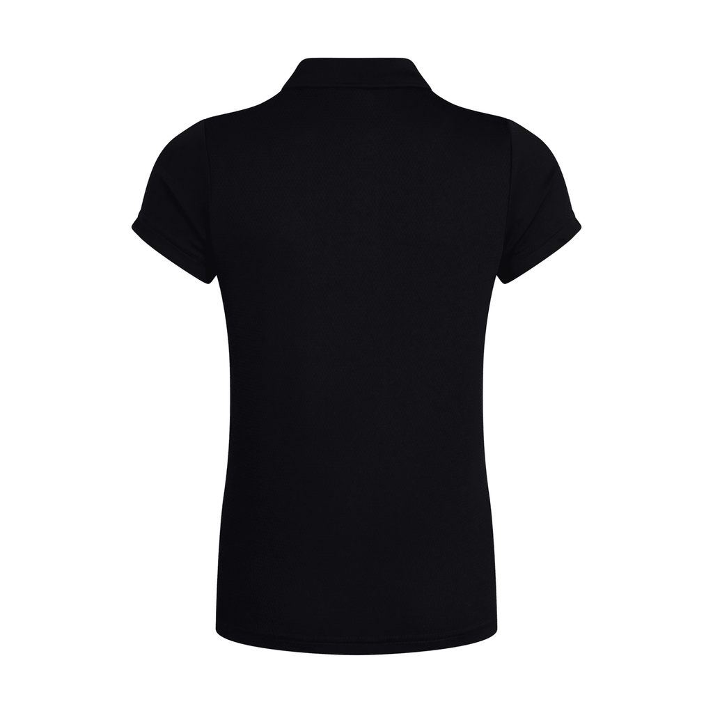 RES PE Staff - Club Dry Polo - Ladies - Black -Canterbury- Stash Shop