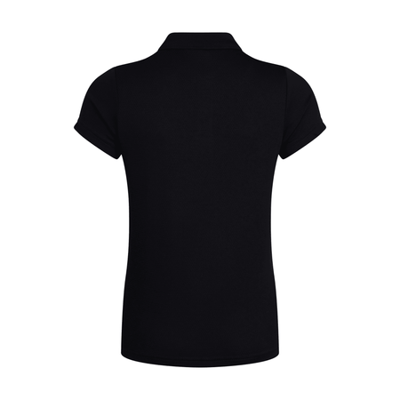 RES PE Staff - Club Dry Polo - Ladies - Black -Canterbury- Stash Shop