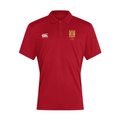 RES PE Staff - Club Dry Polo - Red -Canterbury- Stash Shop