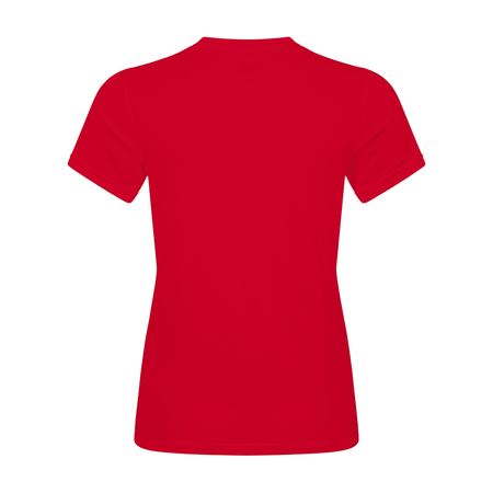 RES PE Staff - Club Dry Tee - Ladies - Red -Canterbury- Stash Shop