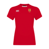 RES PE Staff - Club Dry Tee - Ladies - Red -Canterbury- Stash Shop