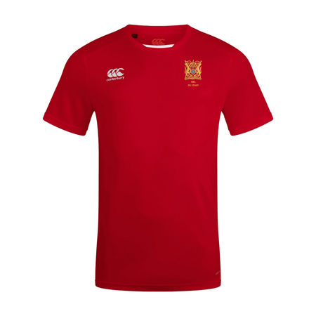 RES PE Staff - Club Dry Tee - Red -Canterbury- Stash Shop
