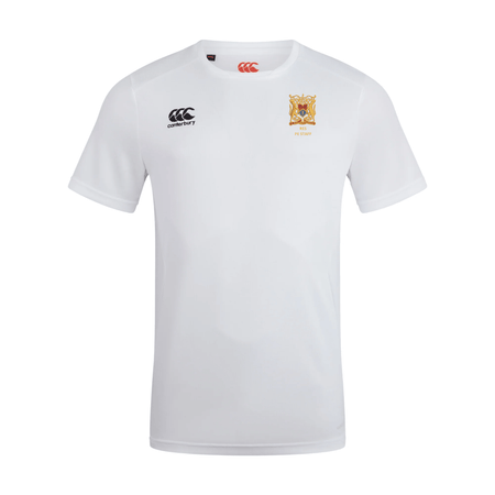RES PE Staff - Club Dry Tee - White -Canterbury- Stash Shop