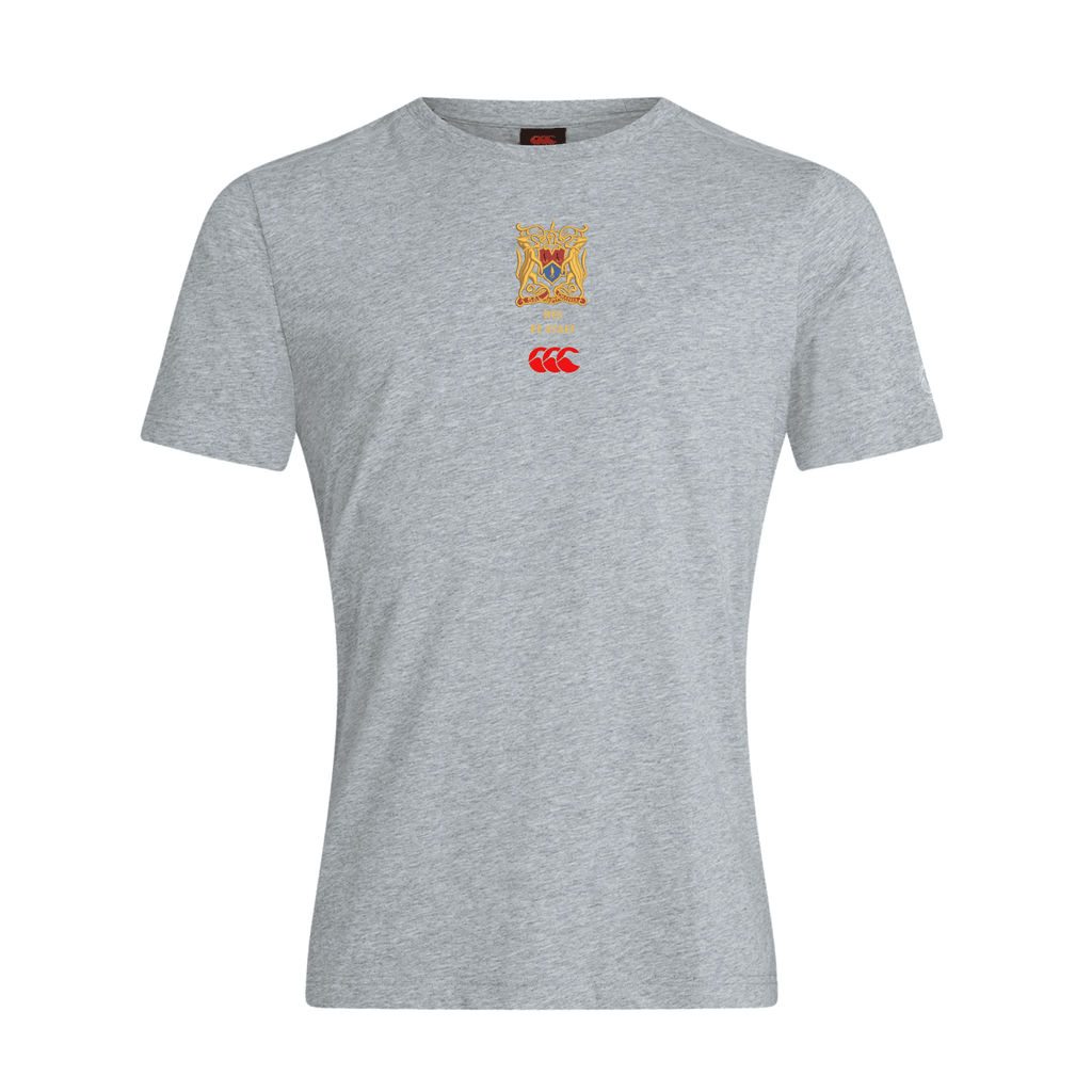 RES PE Staff - Club Plain Tee - Grey -Canterbury- Stash Shop