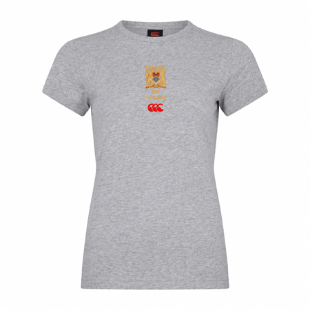 RES PE Staff - Club Plain Tee - Ladies - Grey -Canterbury- Stash Shop