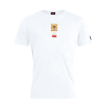 RES PE Staff - Club Plain Tee - White -Canterbury- Stash Shop