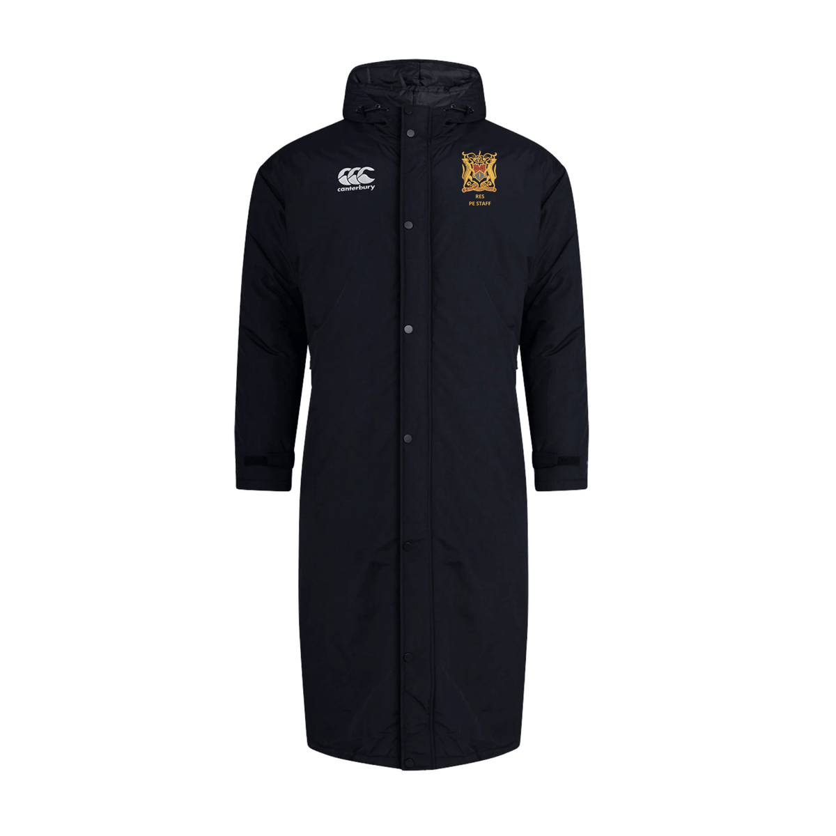 RES PE Staff - Club Vaposhield Subs Jacket - Black -Canterbury- Stash Shop