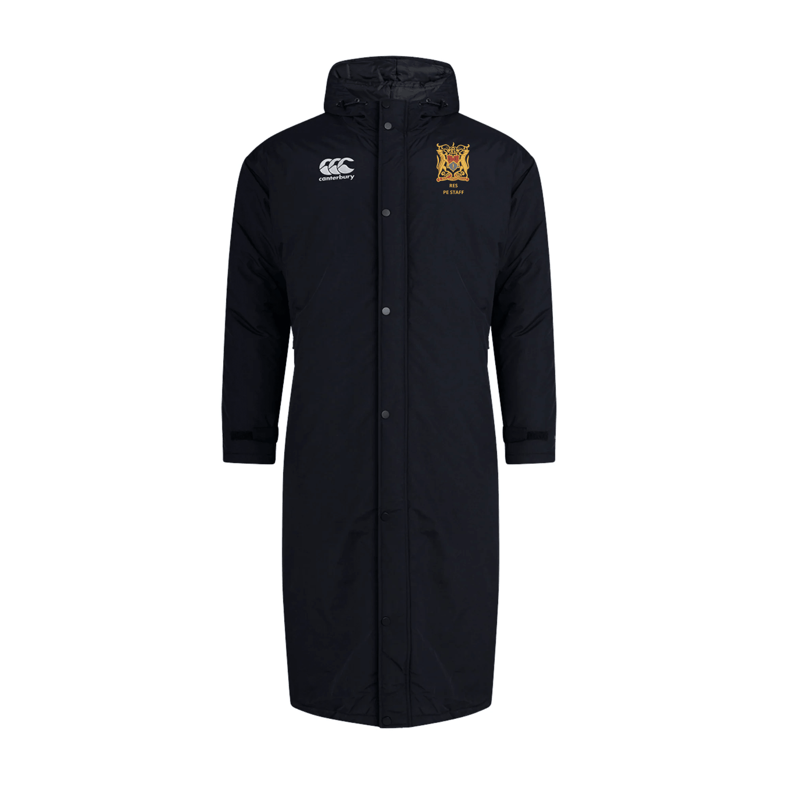 RES PE Staff - Club Vaposhield Subs Jacket - Black -Canterbury- Stash Shop