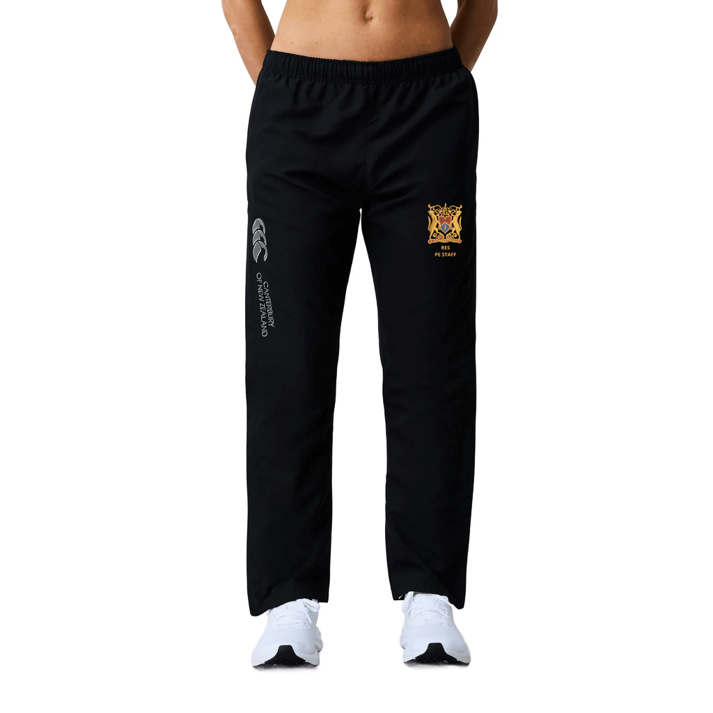 RES PE Staff - Open Hem Stadium Pant - Ladies - Black -Canterbury- Stash Shop