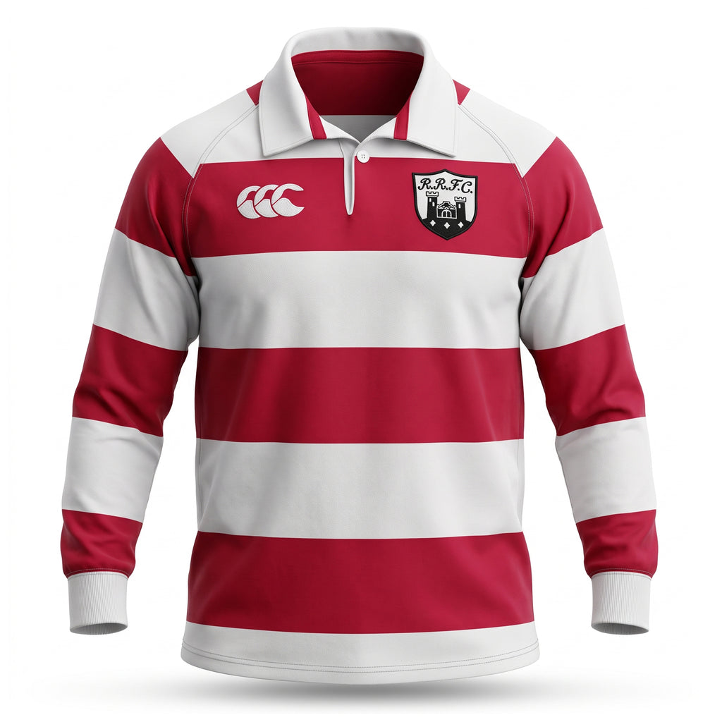 Randalstown Rugby Club - 80th Year - Retro Jersey (Hooped)
