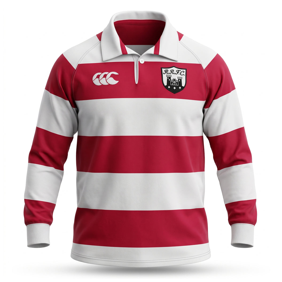 Randalstown Rugby Club - 80th Year - Retro Jersey (Hooped)