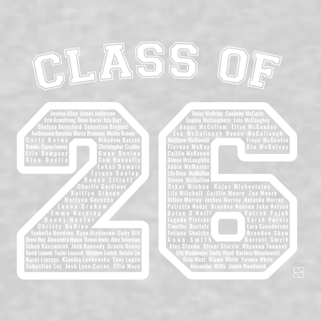 Slemish College School Leavers 2026 - Premium Hoody - Grey Marl - Stash Inc. - Stash Shop