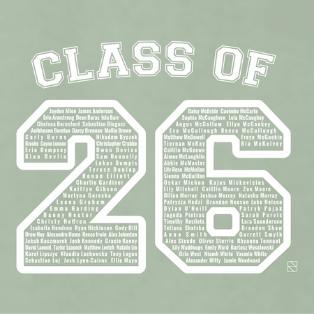 Slemish College School Leavers 2026 - Premium Hoody - Sage - Stash Inc. - Stash Shop