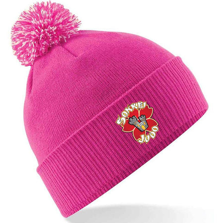 Sonkei Judo - Bobble Hat - Pink - Stash inc. - Stash Shop